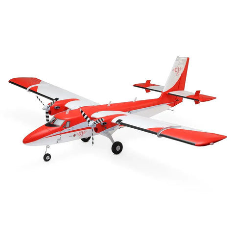 E-Flite RC Plane DHC-6 Twin Otter 1.4m 3D Aerobatic BNF Basic with AS3X+ and Safe Select Technology