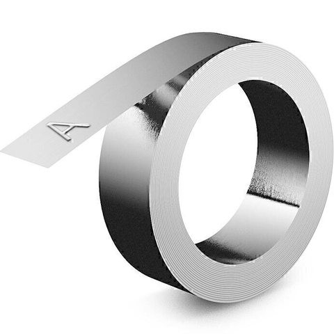 Dymo Rhino M11 Aluminum Tape - 12mm x 4.8m, 10 Rolls