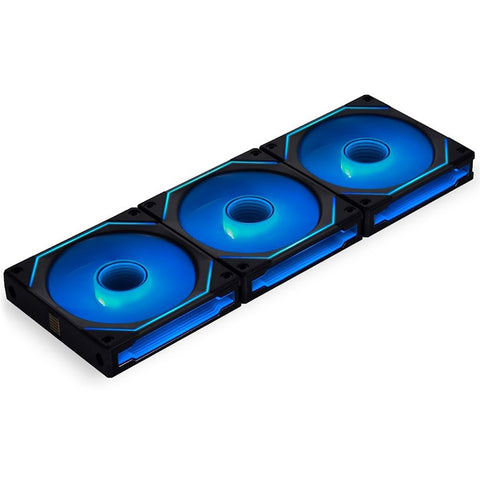 Lian Li SL120-1 120mm Uni Fan Infinity ARGB PWM Fan (Black ) [3 Pack]