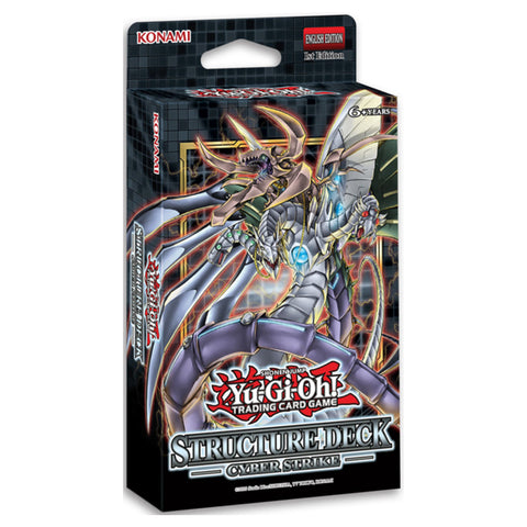 Konami Cyber Strike Structure Deck YuGiOh 1st Edition