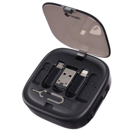 COTECi TravelMate 6-in-1 Cable Organizer Box