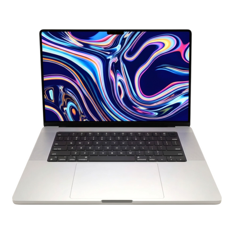Apple MacBook Pro 16" A2485 Silver (2021) M1 Pro Chip 512GB SSD 32GB RAM [~Refurbished: Excellent]