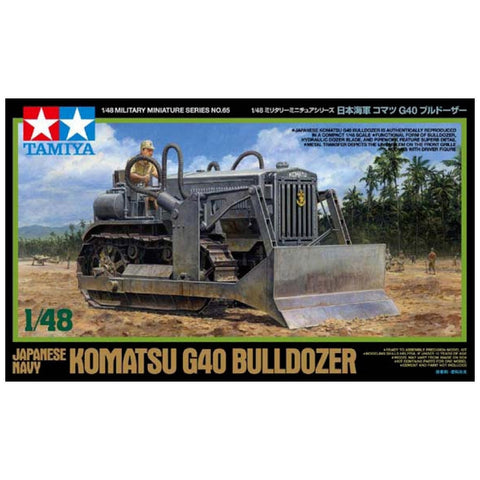 Tamiya 148 Japanese Navy Komatsu G40 Bulldozer