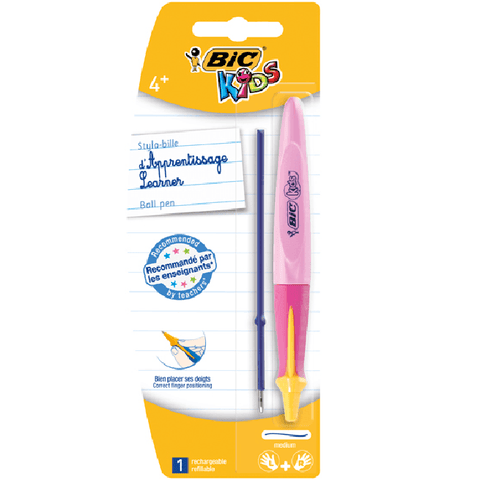 Bic Kids Twist Learner Ball Pen 1.0mm Starter (Pink)