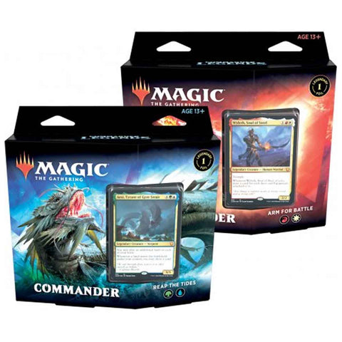 Wizards Of The Coast Magic Commander Legends Commander Theme Decks (Pair) MTG
