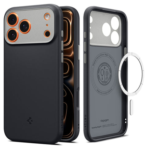 Spigen Apple iPhone 17 Pro Nano Pop (MagFit) Case (Black Sesame)