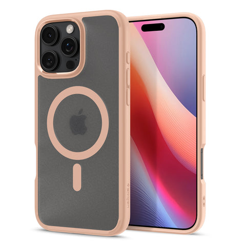 Spigen Apple iPhone 16 Pro Max Ultra Hybrid (MagFit) Case - Frost Rose Titanium