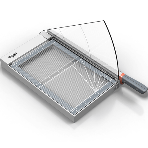 Rexel 1725G ClassicCut Guillotine Paper Trimmer Cutter LED Guide Glass A3