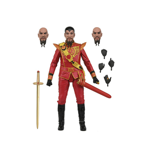 Neca Flash Gordon King 1980 Ultimate Ming 7'' Scale Action Figure Play Toy