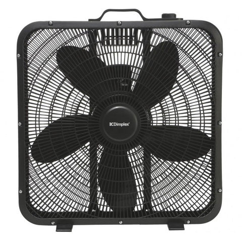 Dimplex 50cm Floor/Desk Box Air Circulator Fan/Cooler/Cooling Matte Black