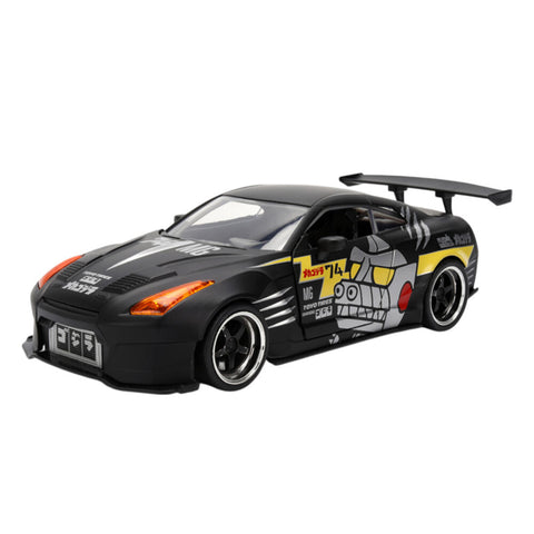 Jada 1:24 Scale Godzilla 2009 Nissan GT-R R35 Ben Sopra Diecast Car Model