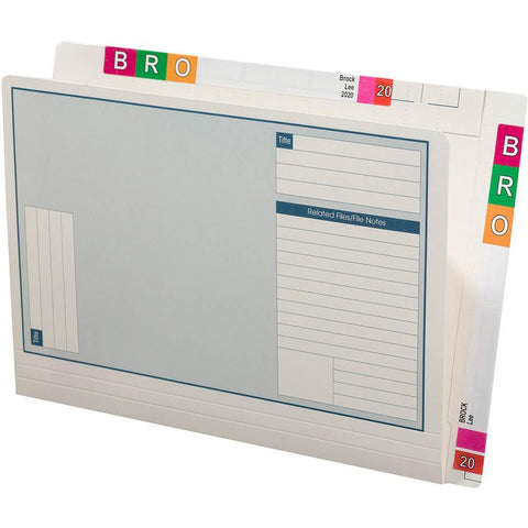 Avery 46714 Lateral Notes File Twin Tab 355x235mm White Box 100