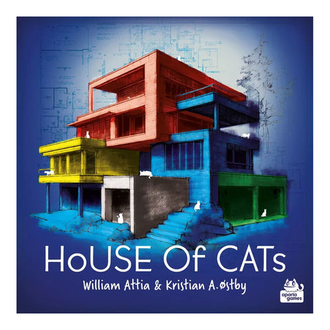 Aporta Games House of Cats Kids/Family Interactive Roll and Write Game 10y+