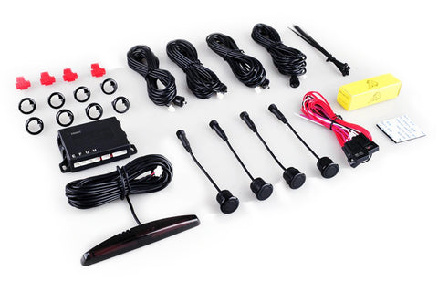 Steelmate PTS411M7 Dual Front & Rear Parking Sensor with Voice Warning