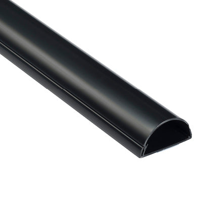 D-Line Cable Management Trunking Kit 1m 50x25mm (Black)