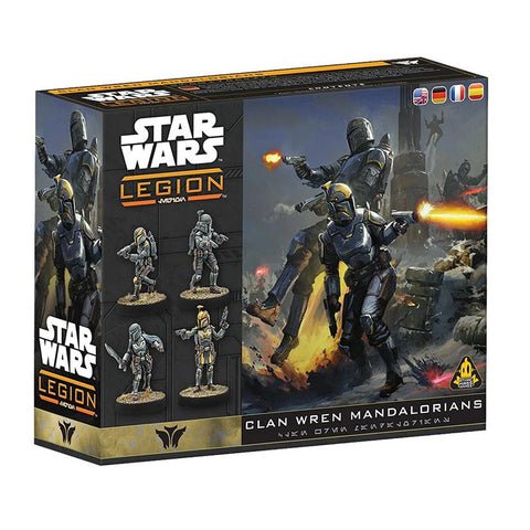Atomic Mass Games Star Wars Legion Clan Wren Mandalorians