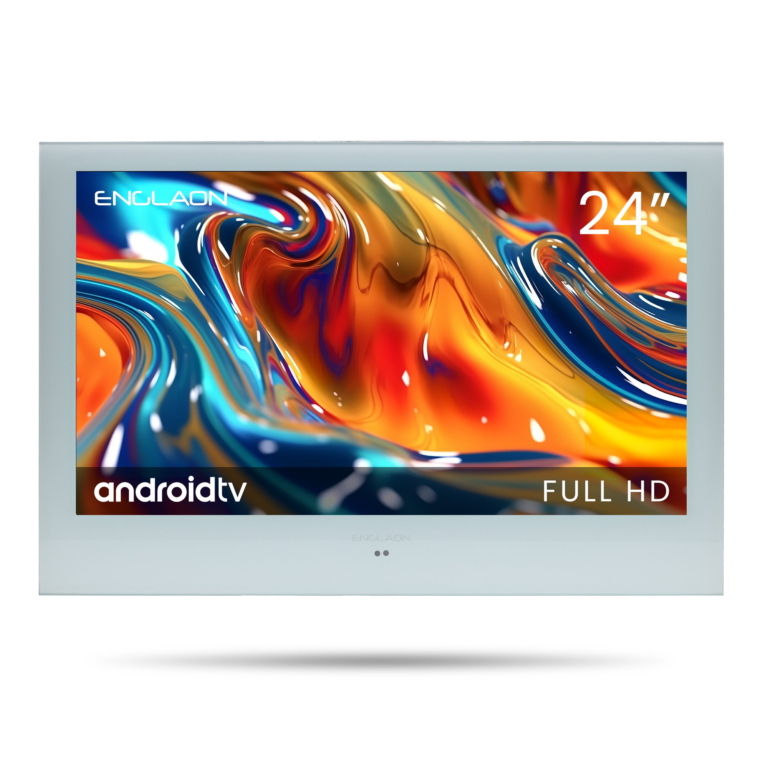 ENGLAON 24″ Smart Full HD Waterproof LED TV (White) JB Hi-Fi