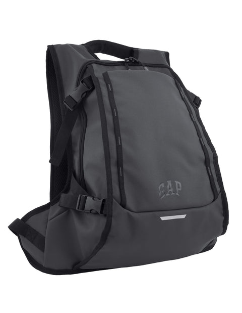 GAP Water Repellent Secure Travel Laptop Backpack Bag 30x55cm Charcoal