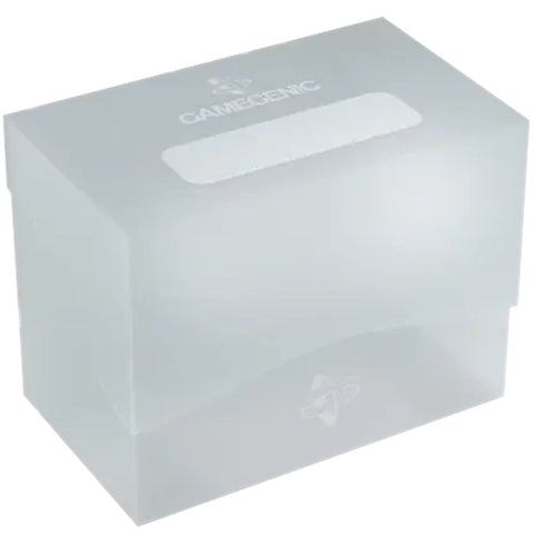 Gamegenic Side Holder Holds 80 Sleeves Deck Box (Clear Cards)