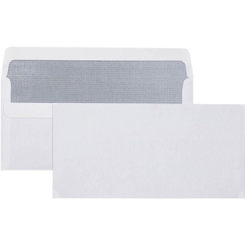 Cumberland DL Envelopes Plain Face Self Seal Secretive 80GSM 110x220mm White Box 500