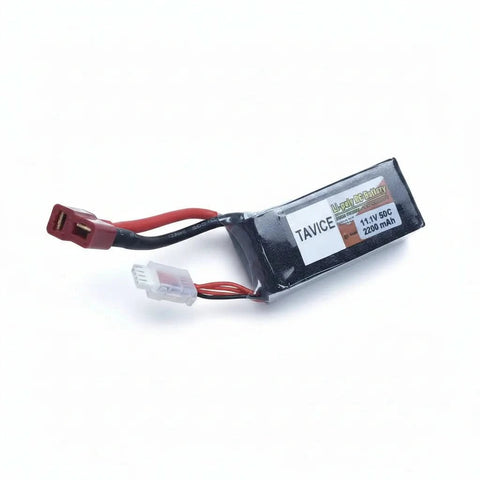 Tavice 3S Lipo Battery 2200mAh 11.1V 50C | T Connector RC Battery [2 Pack]