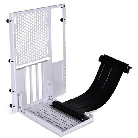 Lian Li O11DM1W3 PCIe 3.0 1W Riser Vertical GPU Bracket Kit (White)