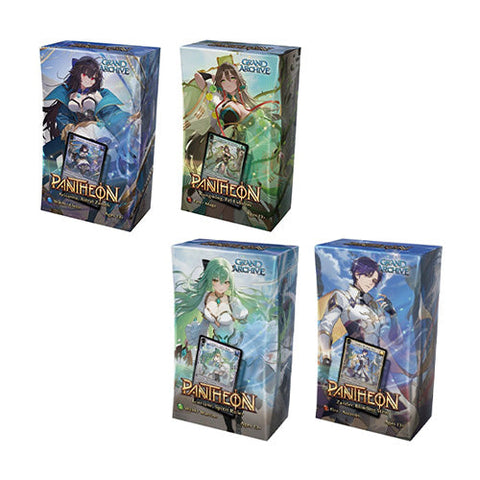 Grand Archive TCG Radiant Origins Pantheon Deck (Set of 4)
