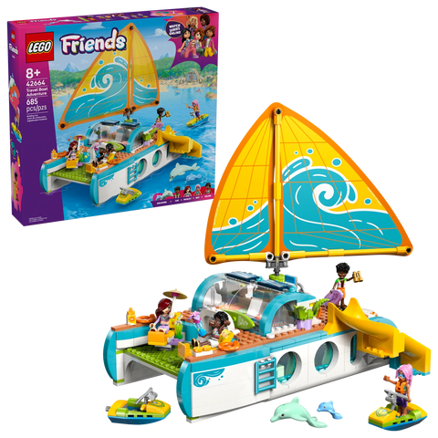 LEGO 42664 Travel Boat Adventure - Friends