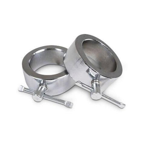 Bodyworx 2 Piece Olympic Ring Collars For 50mm Weight Handlebar (Silver)