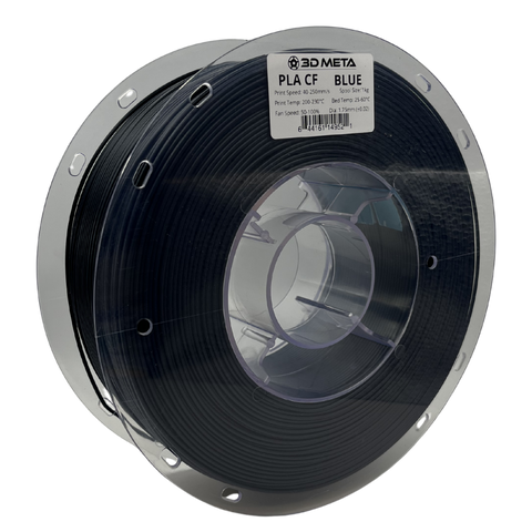 3D META Carbon Fibre PLA 3D Printing Filament - Blue
