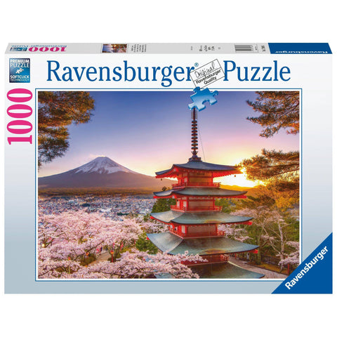 Ravensburger 1000pc Mount Fuji Cherry Blossom View Puzzle