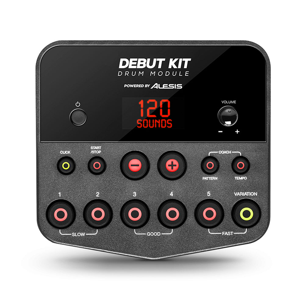 5pc Alesis Debut Electronic Drum Kit with Stool, Headphones, and Sticks