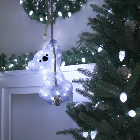 Lexi Lighting Acrylic Koala Christmas Lights