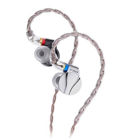 FiiO FD15 Dynamic In Ear Earphones Silver