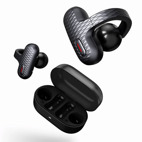 Amazfit Up Headphones OWS Open Ear Wireless Earbuds (Black)