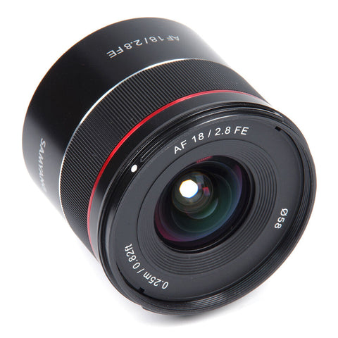 Samyang 18mm F2.8 AutoFocus UMC II Lens For Sony FE Full Frame (Black)