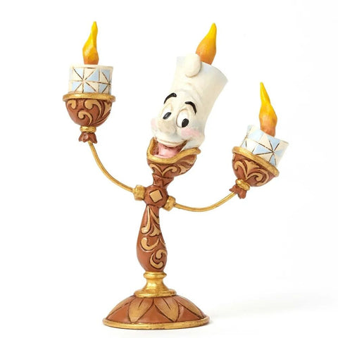Jim Shore Disney Traditions - Beauty and The Beast Lumiere - Ooh La La