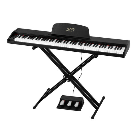 Alpha 88 Keys Digital Piano Keyboard Electronic with Stand