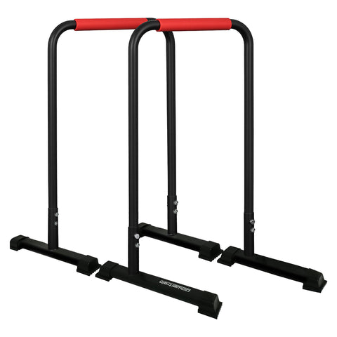 Powertrain Dip Bars Pair Load Capacity Separated Type Push-up Bars 200kg