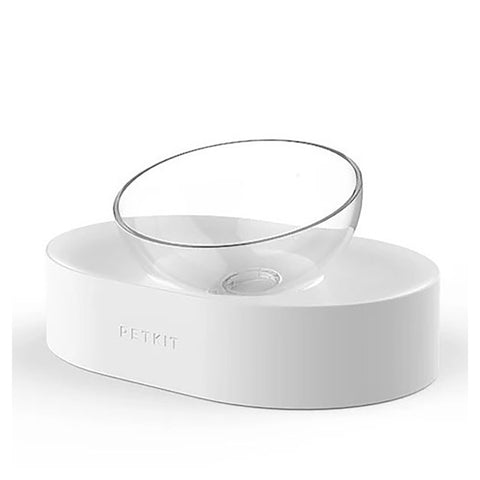 PETKIT Fresh Nano Adjustable Single Pet Feeding Bowl Set White