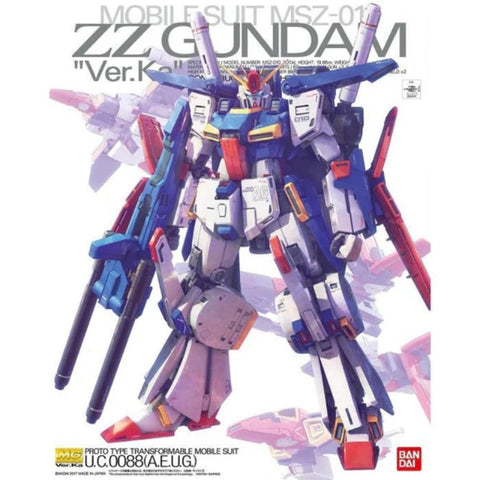 Bandai Mg 1/100 Zz Gundam Ver.ka