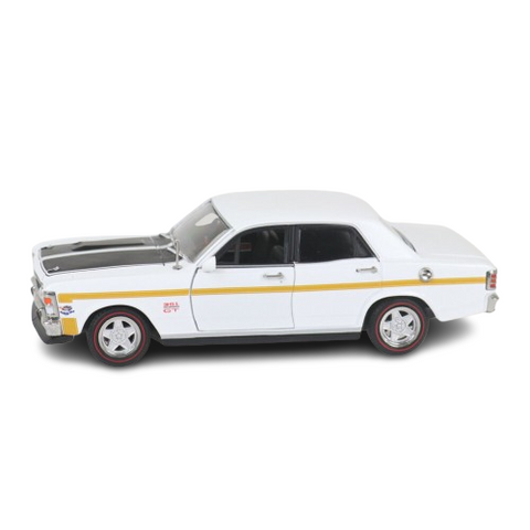 DDA 1:32 Scale Ford XW Gtho Phase II White Diecast Model Car