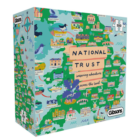 Gibsons 500pc National Trust: Across the Land Puzzle