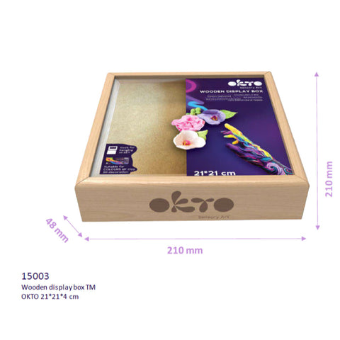 Okto Wooden Display Box