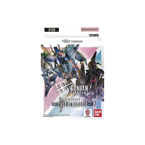 Bandai Gundam Card Game Flash of Radiance ST08 Starter Deck
