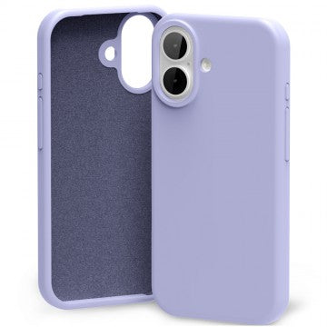 Goospery Silicon for iPhone 17 - Lavender Grey