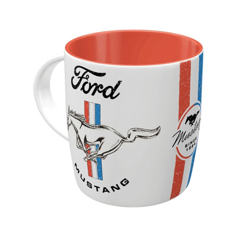 Nostalgic-Art Ceramic Coffee Mug Ford Mustang Car Lover Gift 330ml