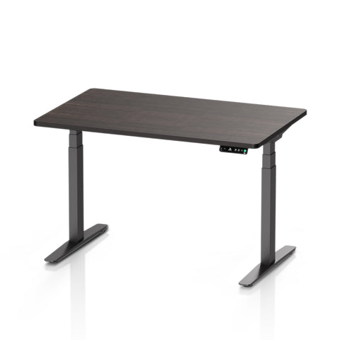 9am HOME Pesk Dual Motors Melamine Home Office Electric Standing Desk - (Dark Oak Top)(1200*750mm)