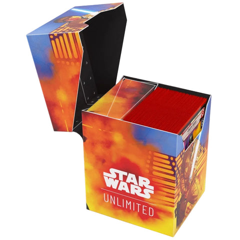 Gamegenic Star Wars Unlimited Soft Crate - Luke/Vader