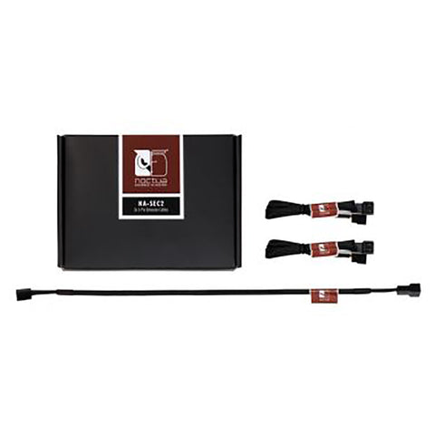 Noctua NA-SEC2 3 Pack 3Pin Fan Extension Cable (30CM)